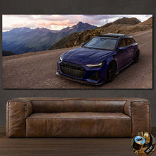 Load image into Gallery viewer, Audi RS6-S Canvas FREE Shipping Worldwide!! - Sports Car Enthusiasts