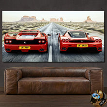 Load image into Gallery viewer, F50 Enzo Canvas FREE Shipping Worldwide!! - Sports Car Enthusiasts