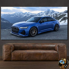 Load image into Gallery viewer, Audi RS6 C8 Sedan 1of1 Canvas FREE Shipping Worldwide!! - Sports Car Enthusiasts