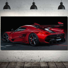 Load image into Gallery viewer, Koenigsegg Jesko Canvas FREE Shipping Worldwide!!