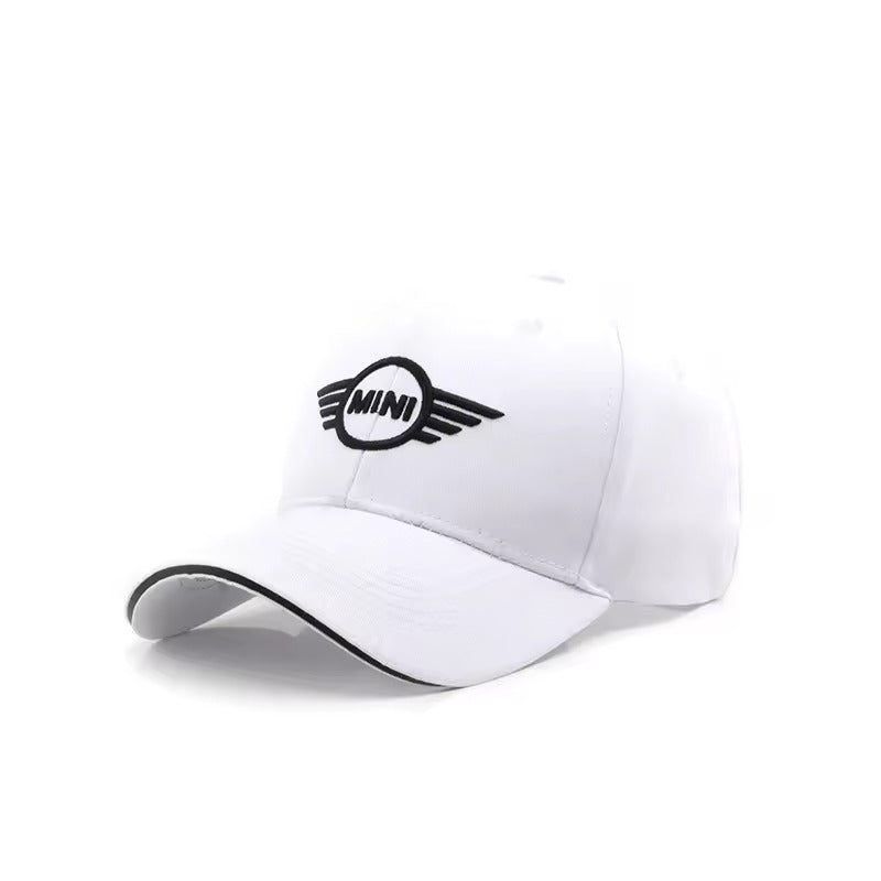 Casquette de baseball unisexe incurvée logo voiture Mini Cooper neuve