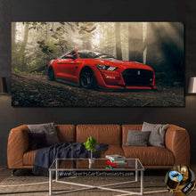 Load image into Gallery viewer, Ford Mustang GT500 Canvas FREE Shipping Worldwide!! - Sports Car Enthusiasts