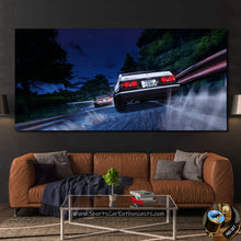 Load image into Gallery viewer, Initial D Canvas FREE Shipping Worldwide!! - Sports Car Enthusiasts