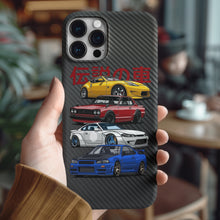 Charger l'image dans la galerie, Coque iPhone en fibre de carbone et verre trempé JDM, livraison gratuite dans le monde entier