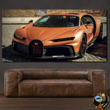 Laden Sie das Bild in den Galerie-Viewer, Bugatti Chiron Pur Sport Canvas FREE Shipping Worldwide!! - Sports Car Enthusiasts