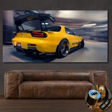 Load image into Gallery viewer, Mazda RX7 Canvas FREE Shipping Worldwide!! - Sports Car Enthusiasts