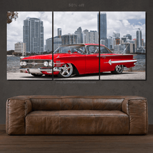 Load image into Gallery viewer, Chevy Impala 1960 Canvas 3/5pcs FREE Shipping Worldwide!! - Sports Car Enthusiasts