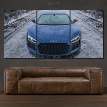 Load image into Gallery viewer, Audi R8 Canvas 3/5pcs FREE Shipping Worldwide!! - Sports Car Enthusiasts