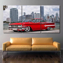 Load image into Gallery viewer, Chevy Impala 1960 Canvas 3/5pcs FREE Shipping Worldwide!! - Sports Car Enthusiasts