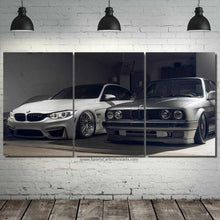Load image into Gallery viewer, BMW M3 E30 & F80 Canvas 3/5pcs FREE Shipping Worldwide!! - Sports Car Enthusiasts