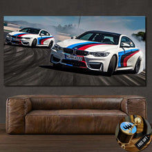 Load image into Gallery viewer, BMW M4 Drift Canvas FREE Shipping Worldwide!! - Sports Car Enthusiasts