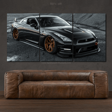 Load image into Gallery viewer, Nissan GT-R R35 Canvas 3/5pcs FREE Shipping Worldwide!! - Sports Car Enthusiasts