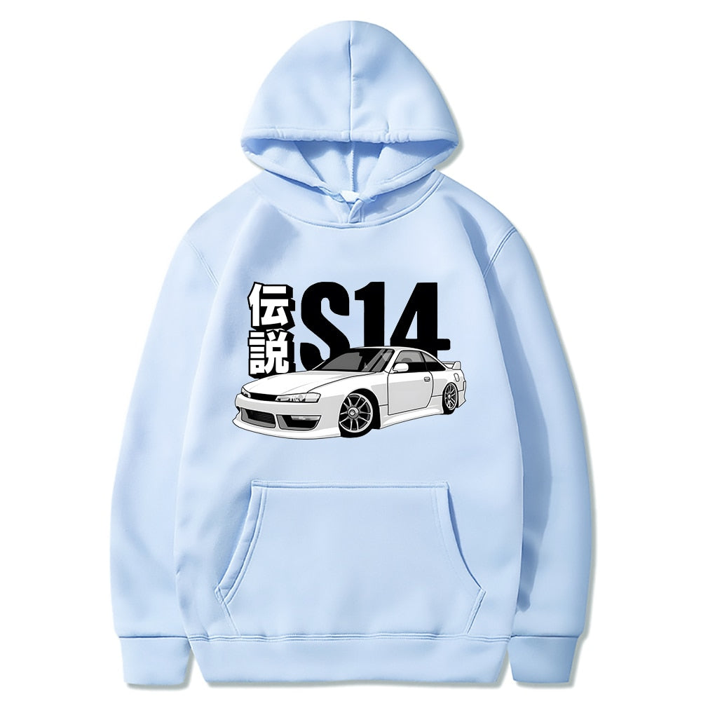 Nissan Silvia S14 Hoodie FREE Shipping Worldwide Sports Car