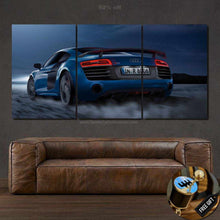 Load image into Gallery viewer, Audi R8 Canvas 3/5pcs FREE Shipping Worldwide!! - Sports Car Enthusiasts