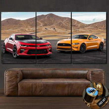 Load image into Gallery viewer, Mustang & Camaro Canvas FREE Shipping Worldwide!! - Sports Car Enthusiasts