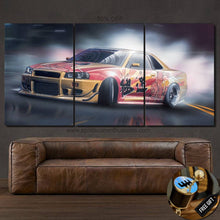 Load image into Gallery viewer, Nissan GT-R R34 Skyline Drift Canvas FREE Shipping Worldwide!! - Sports Car Enthusiasts