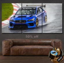 Load image into Gallery viewer, Subaru Impreza STI Nurburgring Canvas 3/5pcs FREE Shipping Worldwide!! - Sports Car Enthusiasts