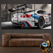 Load image into Gallery viewer, BMW M6 GT3 Canvas 3/5pcs FREE Shipping Worldwide!! - Sports Car Enthusiasts
