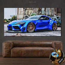 Load image into Gallery viewer, Toyota Supra Canvas FREE Shipping Worldwide!! - Sports Car Enthusiasts