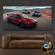 Load image into Gallery viewer, Ford Mustang Shelby Cobra Canvas FREE Shipping Worldwide!! - Sports Car Enthusiasts