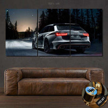 Load image into Gallery viewer, Audi RS6 Canvas 3/5pcs FREE Shipping Worldwide!! - Sports Car Enthusiasts