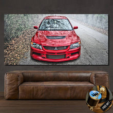 Load image into Gallery viewer, Mitsubishi Evolution EVO 9 Canvas FREE Shipping Worldwide!! - Sports Car Enthusiasts