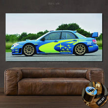 Load image into Gallery viewer, Subaru STI WRC Canvas FREE Shipping Worldwide!! - Sports Car Enthusiasts