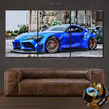 Load image into Gallery viewer, Toyota Supra Canvas FREE Shipping Worldwide!! - Sports Car Enthusiasts