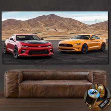 Load image into Gallery viewer, Mustang & Camaro Canvas FREE Shipping Worldwide!! - Sports Car Enthusiasts