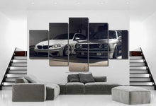 Load image into Gallery viewer, BMW M3 E30 & F80 Canvas 3/5pcs FREE Shipping Worldwide!! - Sports Car Enthusiasts
