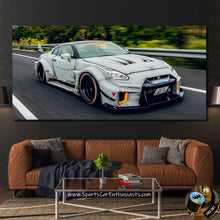 Load image into Gallery viewer, Nissan GT-R R35 Liberty Walk Canvas FREE Shipping Worldwide!! - Sports Car Enthusiasts