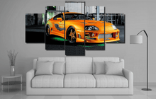 Load image into Gallery viewer, Toyota Supra Canvas 3/5pcs FREE Shipping Worldwide!! - Sports Car Enthusiasts