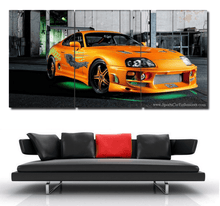 Load image into Gallery viewer, Toyota Supra Canvas 3/5pcs FREE Shipping Worldwide!! - Sports Car Enthusiasts