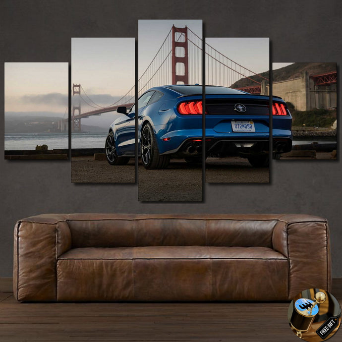 Ford Mustang Canvas FREE Shipping Worldwide!! - Sports Car Enthusiasts