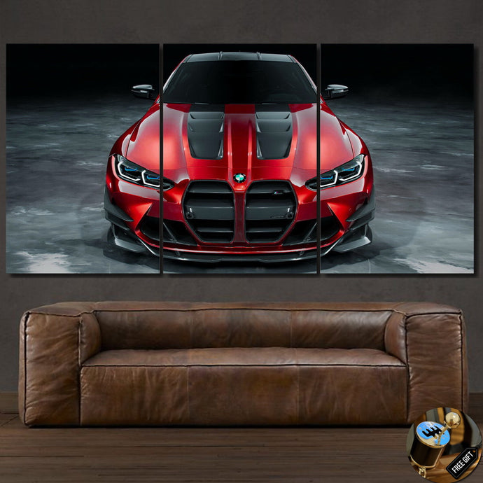 BMW M3 G80 Canvas FREE Shipping Worldwide!!