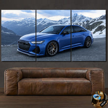 Load image into Gallery viewer, Audi RS6 C8 Sedan 1of1 Canvas FREE Shipping Worldwide!! - Sports Car Enthusiasts
