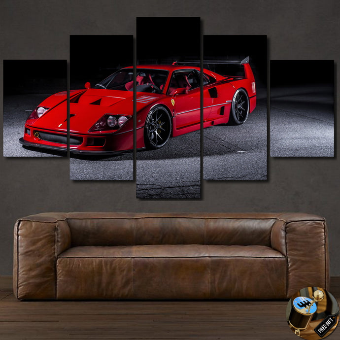 F40 Canvas FREE Shipping Worldwide!! - Sports Car Enthusiasts