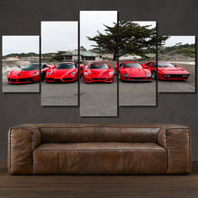 Load image into Gallery viewer, Ferrari Enzo F40 F50 288 GTO 5-piece framed canvas print – wall art gift for sports car enthusiasts