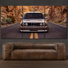 Load image into Gallery viewer, BMW E30 M3 3-piece framed canvas print – premium motorsport wall art