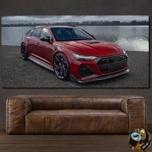 Audi RS6 ABT Canvas FREE Shipping Worldwide!! - Sports Car Enthusiasts