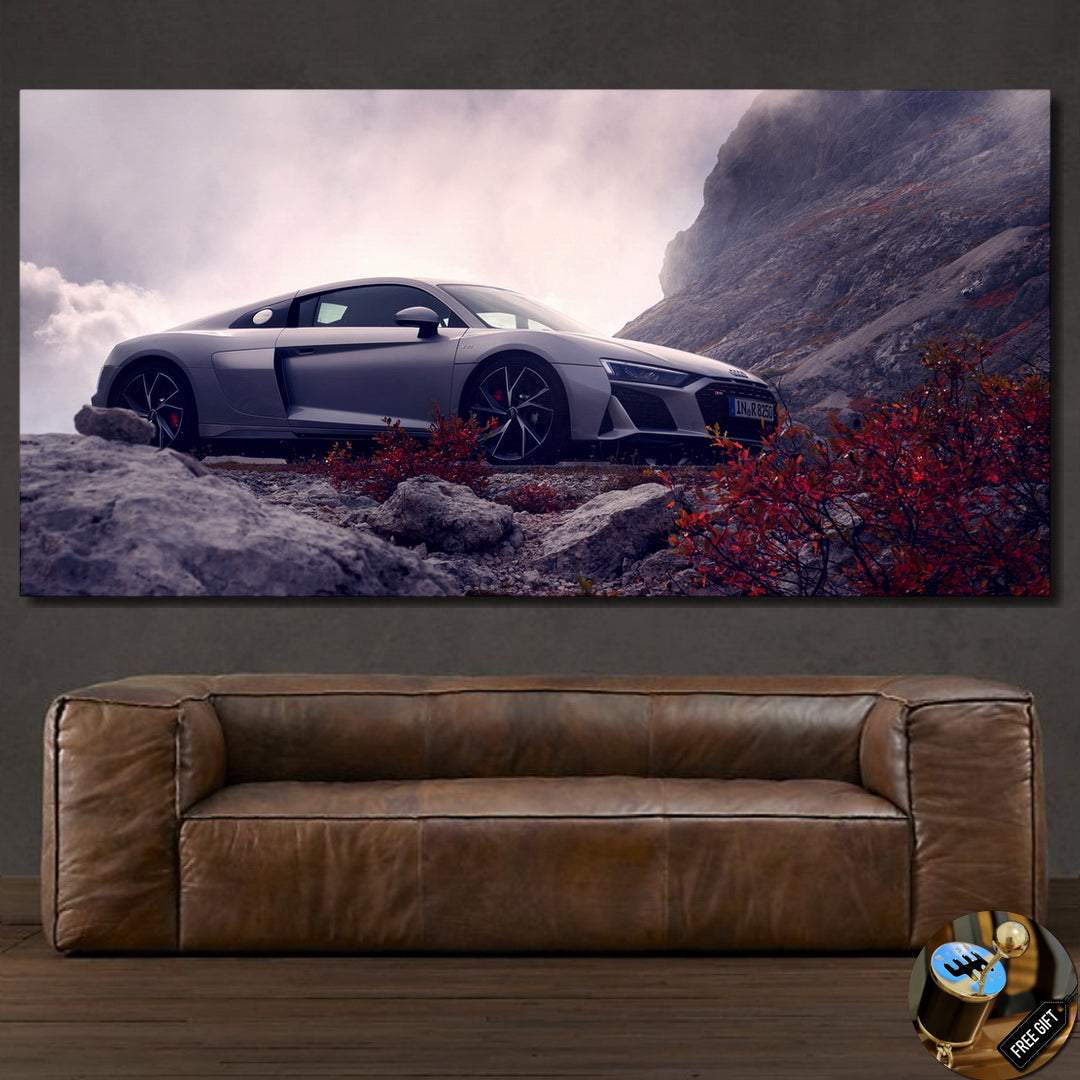 Audi R8 Canvas FREE Shipping Worldwide!! | Sports Car Enthusiasts