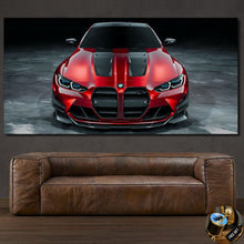 Laden Sie das Bild in den Galerie-Viewer, BMW M3 G80 Canvas FREE Shipping Worldwide!!