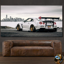 Charger l&#39;image dans la galerie, Nissan GT-R R35 Liberty Walk Canvas FREE Shipping Worldwide!! - Sports Car Enthusiasts