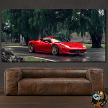 Load image into Gallery viewer, 458 Italia Canvas FREE Shipping Worldwide!! - Sports Car Enthusiasts