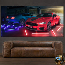 Charger l&#39;image dans la galerie, Ford Mustang Canvas FREE Shipping Worldwide!! - Sports Car Enthusiasts