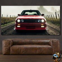 Charger l&#39;image dans la galerie, BMW E30 M3 Canvas FREE Shipping Worldwide!! - Sports Car Enthusiasts