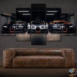 Bugatti Canvas FREE Shipping Worldwide!! - Sports Car Enthusiasts