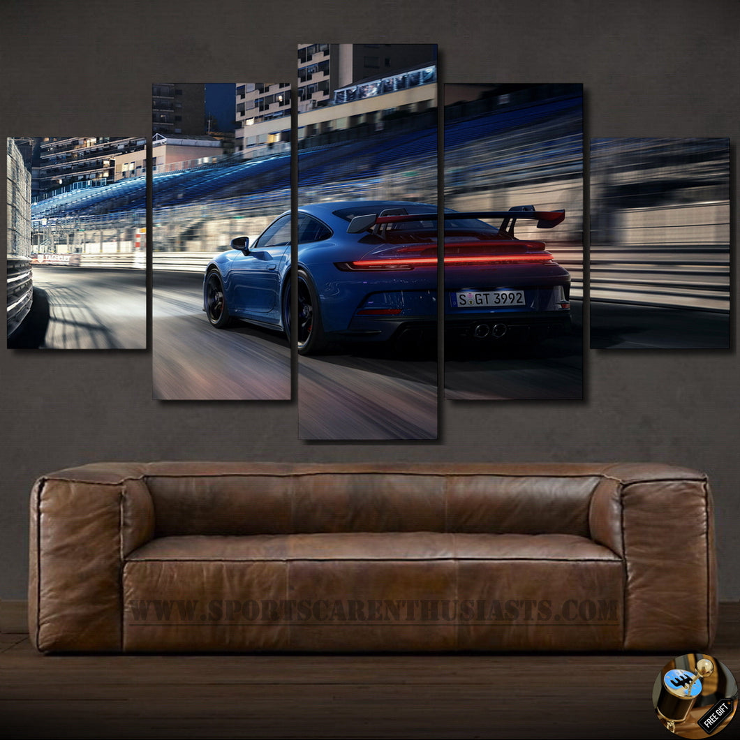 Porsche 911 GT3 Canvas FREE Shipping Worldwide!! - Sports Car Enthusiasts