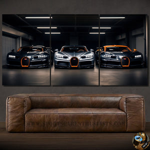 Bugatti Canvas FREE Shipping Worldwide!! - Sports Car Enthusiasts