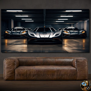 Koenigsegg Canvas FREE Shipping Worldwide!!